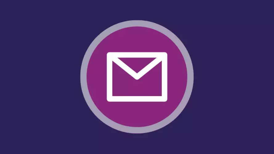 Cartoon mail symbol