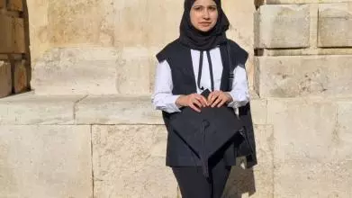 Chemistry student Nayab